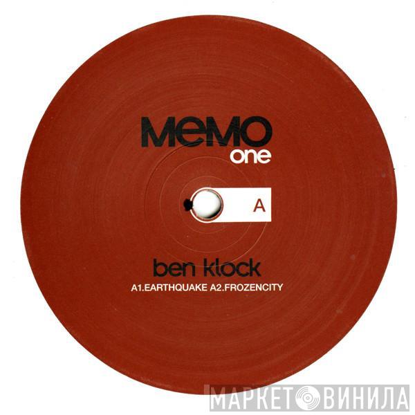 Ben Klock - Earthquake