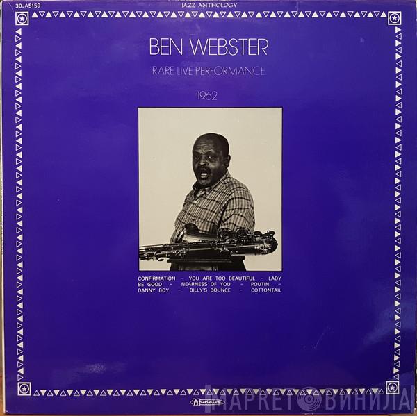 Ben Webster - Rare Live Performance 1962