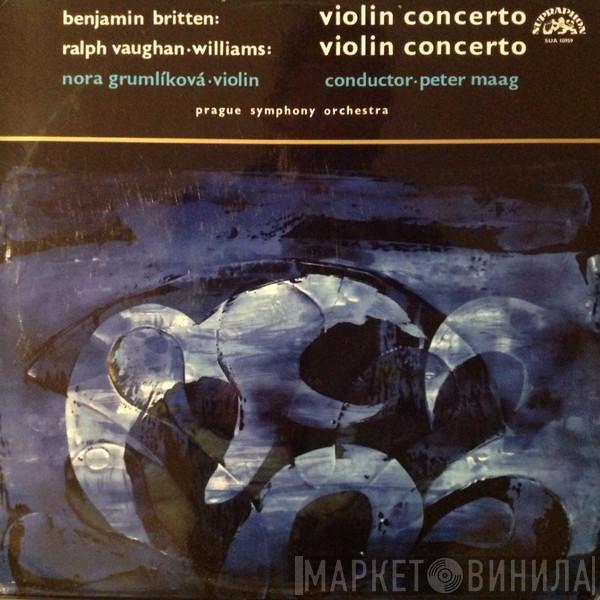 Benjamin Britten, Ralph Vaughan Williams, Nora Grumlíková, Peter Maag - Violin Concerto / Violin Concerto