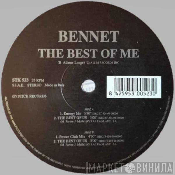 Bennet  - The Best Of Me