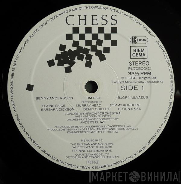 · Benny Andersson · Tim Rice  Björn Ulvaeus  - Chess
