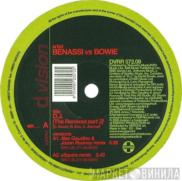 Benny Benassi, David Bowie - D.J. (The Remixes Part 2)