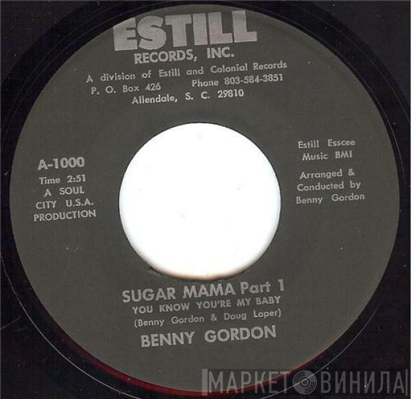 Benny Gordon - Sugar Mama