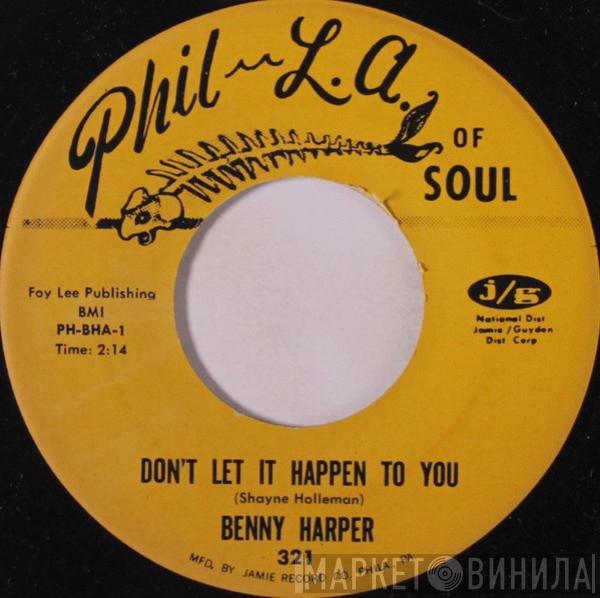 Benny Harper - Don't Let It Happen To You / In The Middle Of The Night