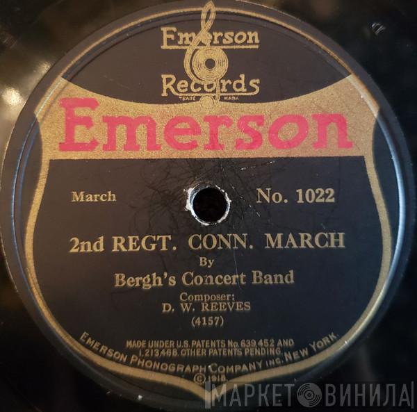 Bergh's Concert Band - 2nd Regt. Conn. March / Baltimore Centennial March