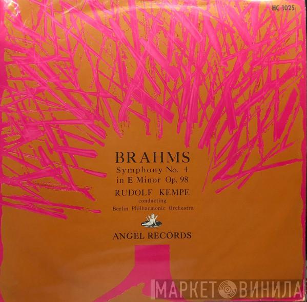, Berliner Philharmoniker , Rudolf Kempe  Johannes Brahms  - Symphony No. 4