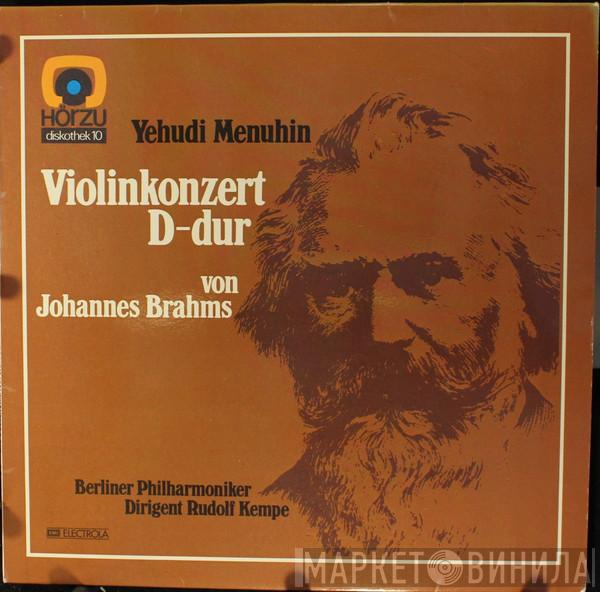 , Berliner Philharmoniker , Rudolf Kempe  Yehudi Menuhin  - Violinkonzert D-dur von Johannes Brahms