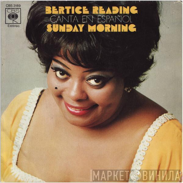 Bertice Reading - Canta En Español - Sunday Morning