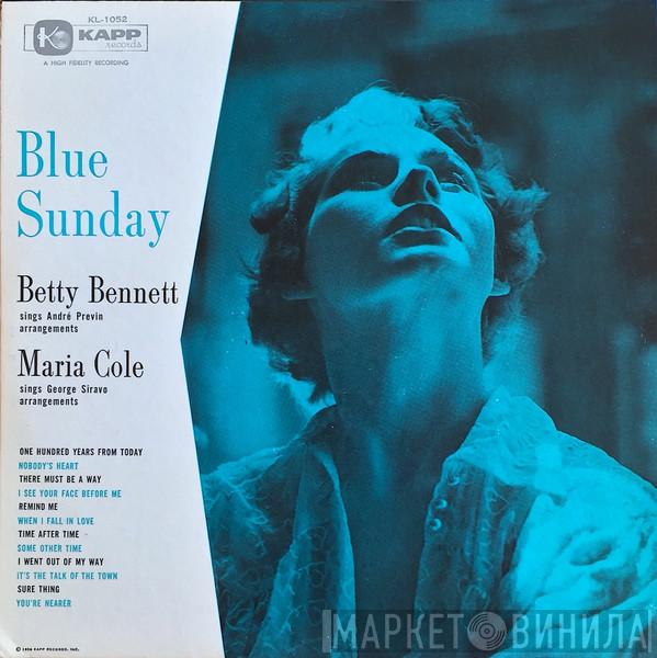 , Betty Bennett  Maria Cole  - Blue Sunday