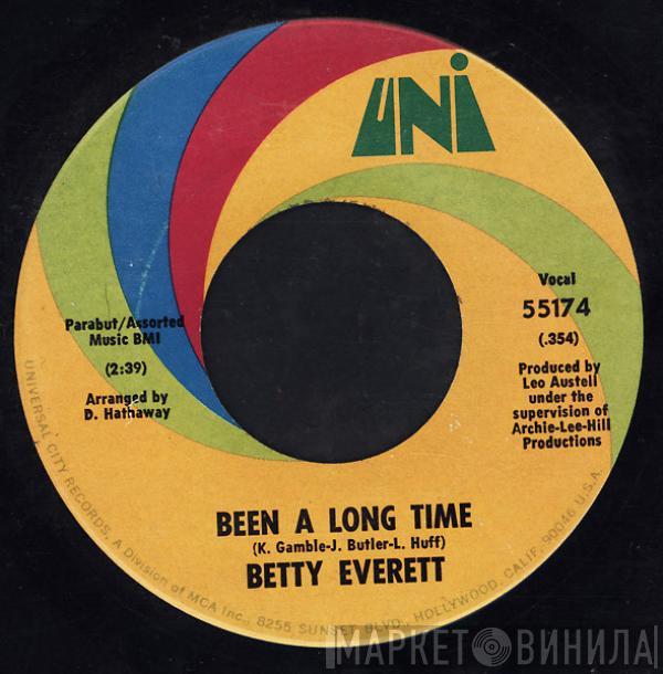 Betty Everett - Been A Long Time / Just A Man's Way