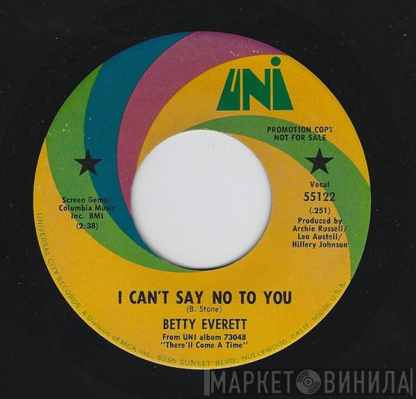 Betty Everett - I Can't Say No To You