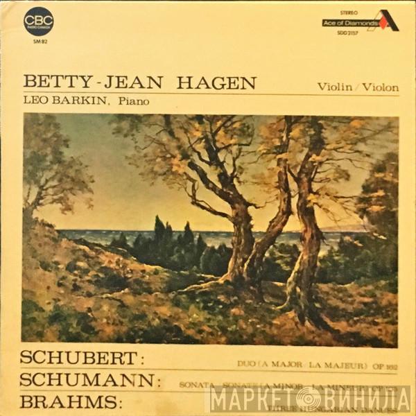 Betty Jean Hagen, Leo Barkin - Schubert-Schumann-Brahms