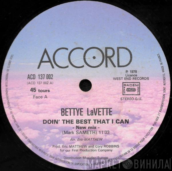  Bettye Lavette  - Doin' The Best That I Can