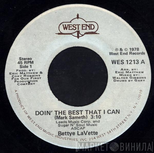 Bettye Lavette - Doin' The Best That I Can