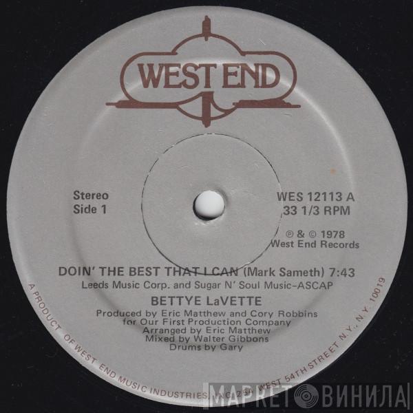 Bettye Lavette - Doin' The Best That I Can