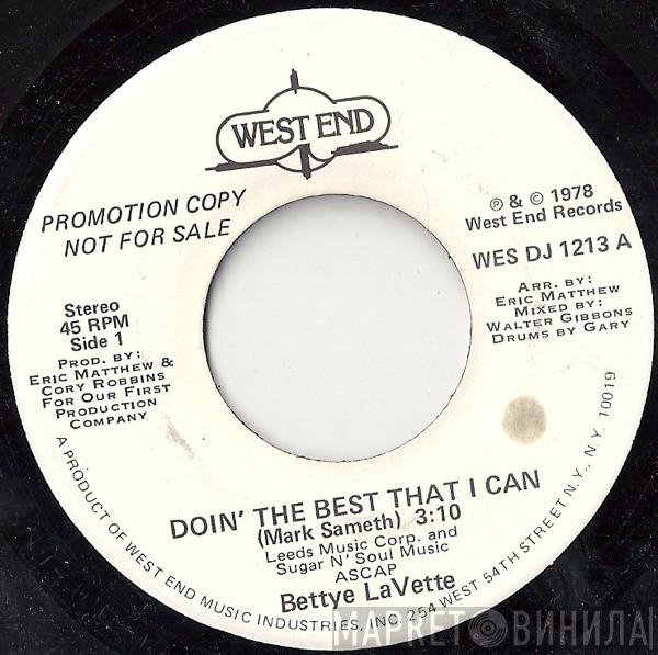  Bettye Lavette  - Doin' The Best That I Can