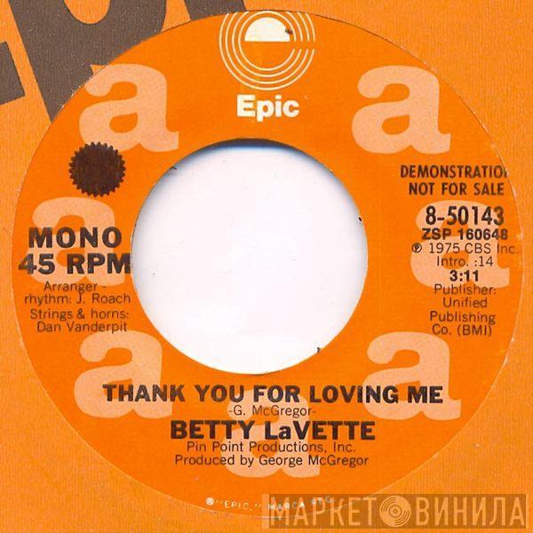 Bettye Lavette - Thank You For Loving Me