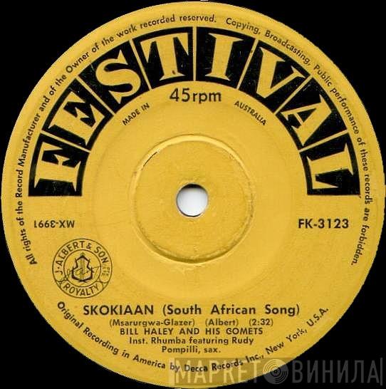  Bill Haley And His Comets  - Skokiaan (South African Song) / Puerto Rican Pedlar