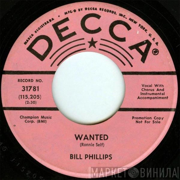 Bill Phillips  - I'd Be Better Off Without You / Wanted