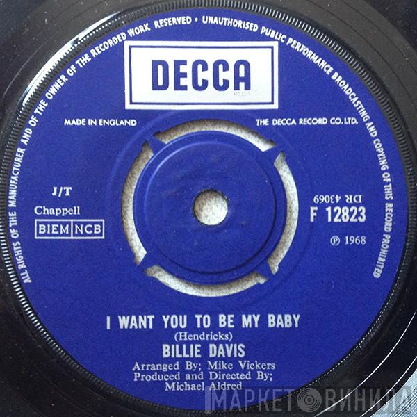 Billie Davis - I Want You To Be My Baby