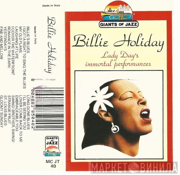 Billie Holiday - Lady Day's Immortal Performances