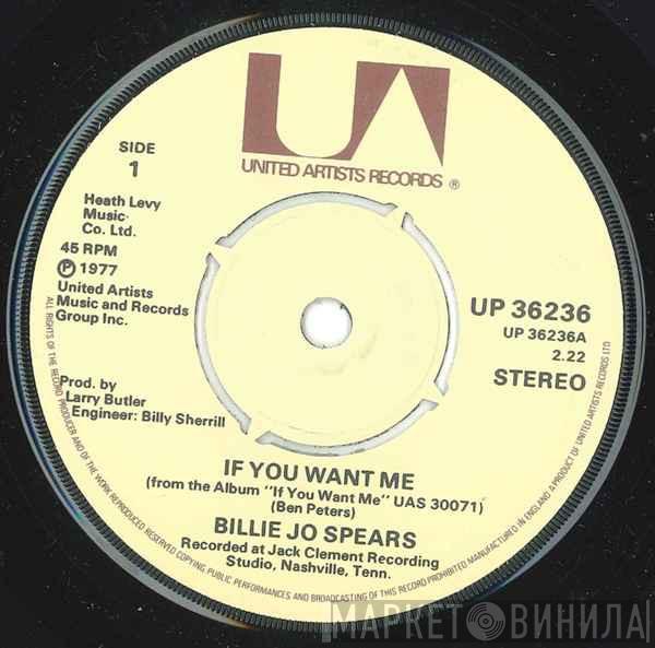 Billie Jo Spears - If You Want Me