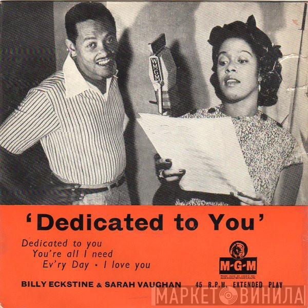 Billy Eckstine, Sarah Vaughan, Joe Lipman & His Orchestra - Dedicated To You