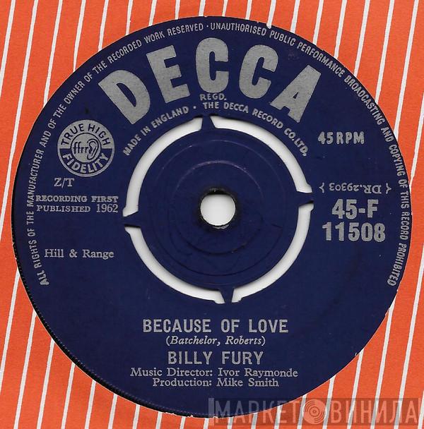  Billy Fury  - Because Of Love