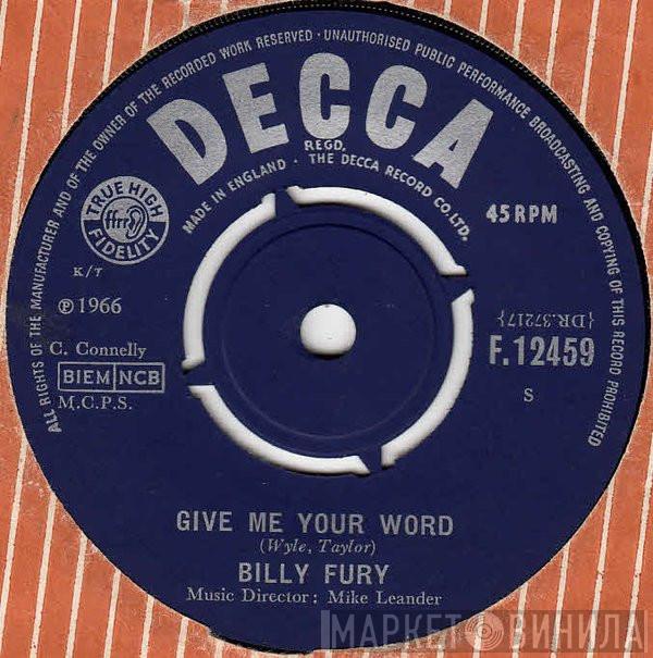Billy Fury - Give Me Your Word