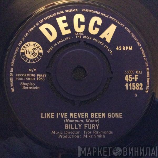  Billy Fury  - Like I've Never Been Gone