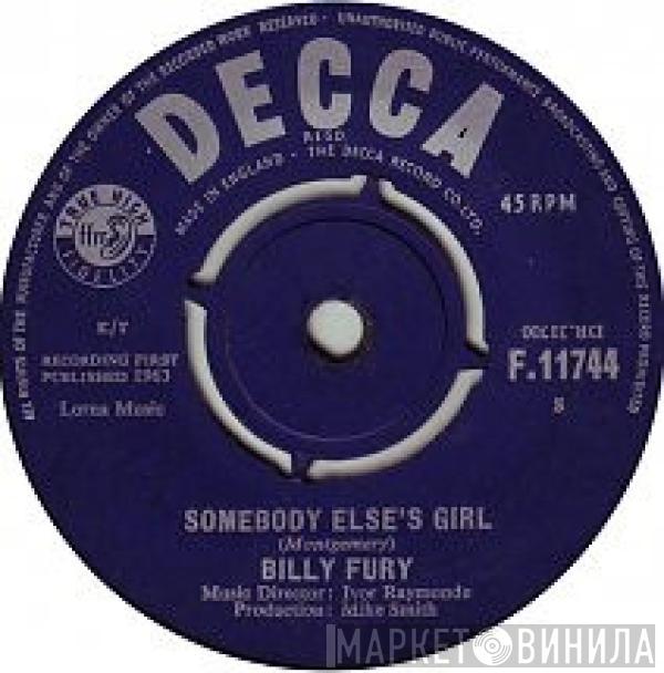 Billy Fury - Somebody Else's Girl