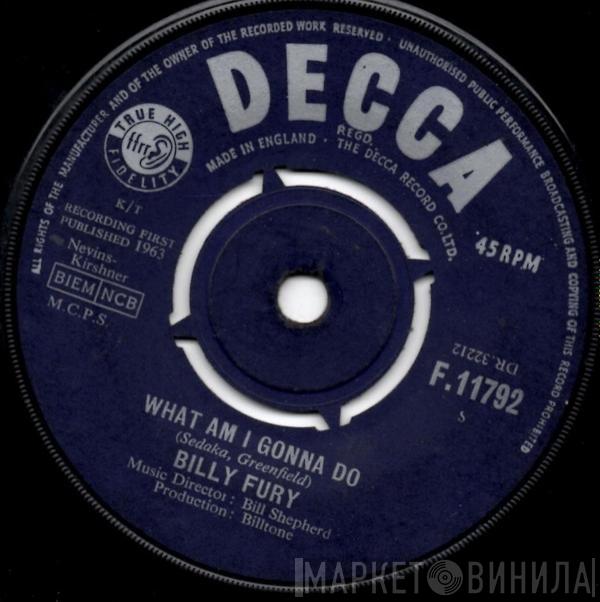  Billy Fury  - What Am I Gonna Do