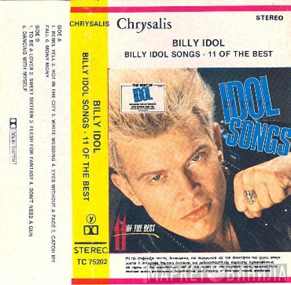  Billy Idol  - Idol Songs - 11 Of The Best