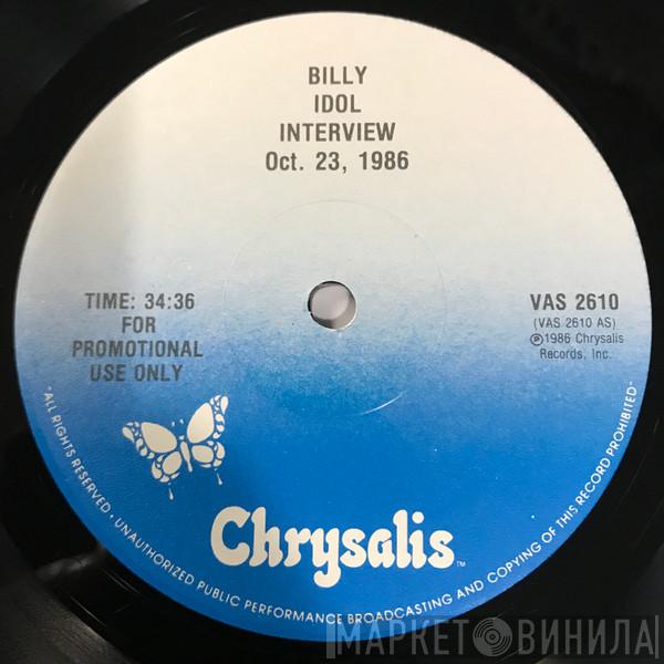 Billy Idol - Interview Oct. 23, 1986