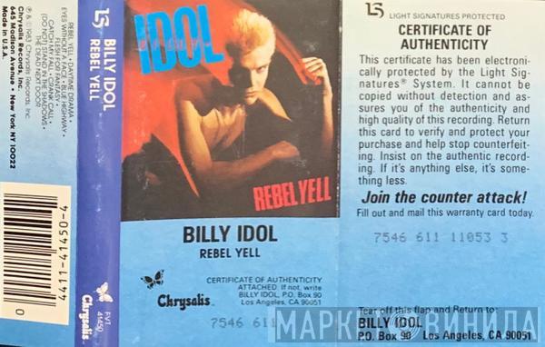  Billy Idol  - Rebel Yell