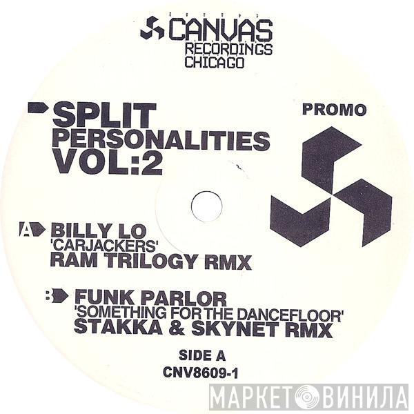 Billy Lo, The Funk Parlor - Split Personalities (Vol:2)