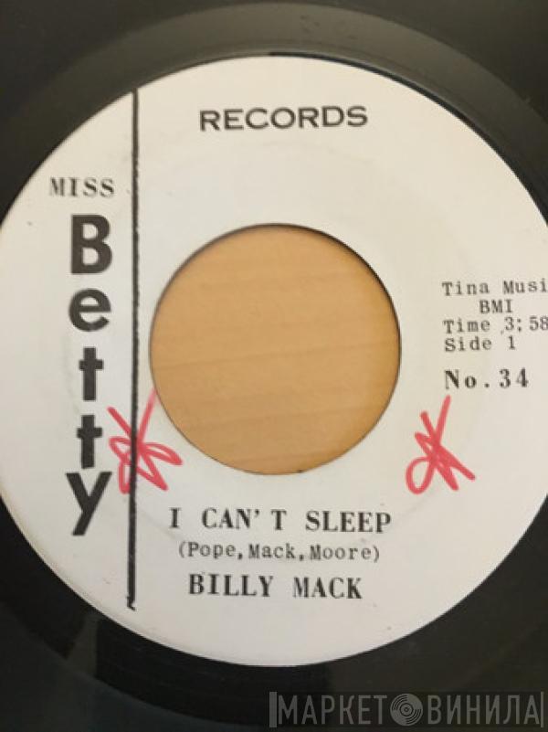 Billy Mack  - I Can't Sleep