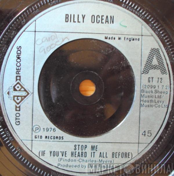 Billy Ocean - Stop Me (If You've Heard It All Before)