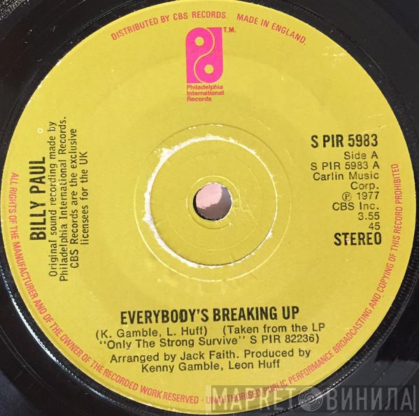 Billy Paul - Everybody's Breaking Up