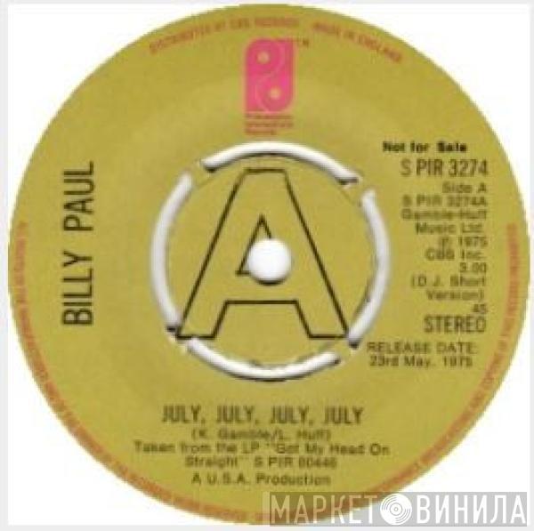 Billy Paul - July, July, July, July