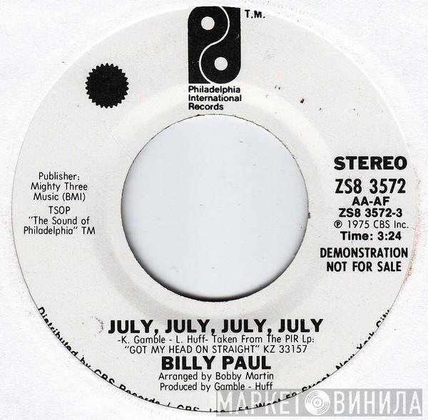 Billy Paul - July, July, July, July