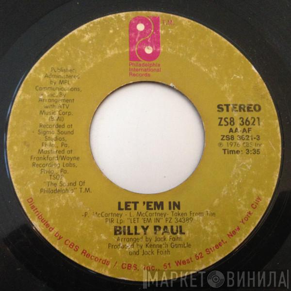 Billy Paul - Let 'Em In