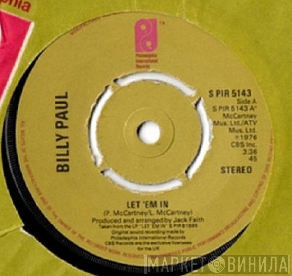 Billy Paul - Let 'Em In