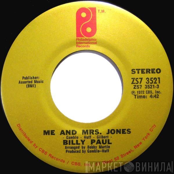 Billy Paul - Me And Mrs. Jones / Your Song