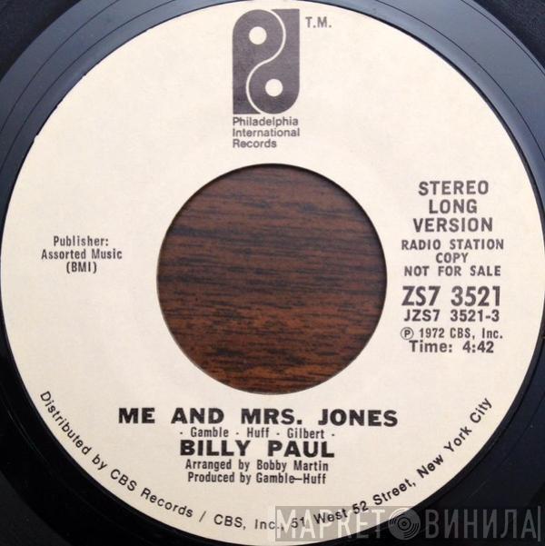 Billy Paul - Me And Mrs. Jones