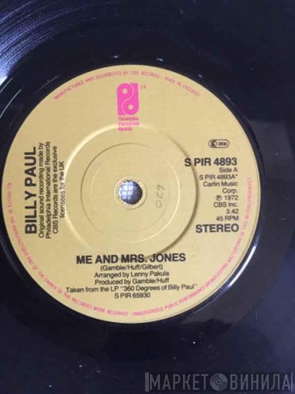 Billy Paul - Me And Mrs. Jones