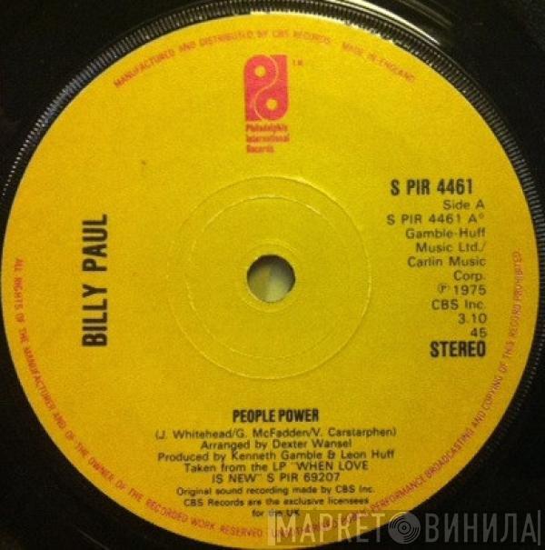 Billy Paul - People Power / I Want 'Cha Baby