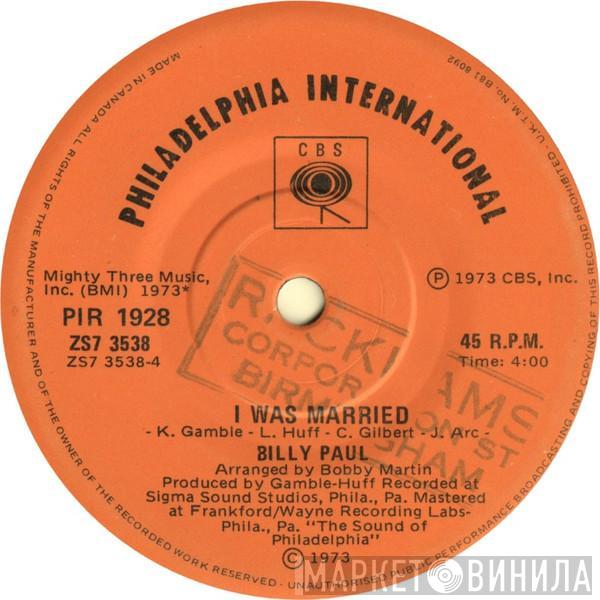 Billy Paul - Thanks For Saving My Life