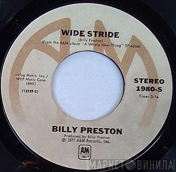  Billy Preston  - Whole New Thing / Wide Stride