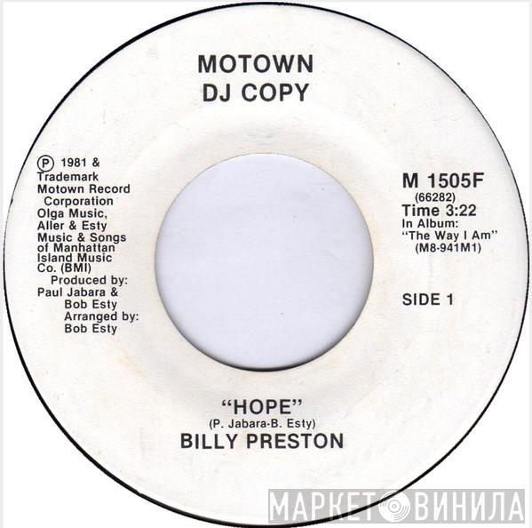  Billy Preston  - Hope